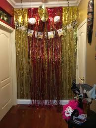 Celebrating 50 years anniversary, golden laurel wreath seal with golden ribbon. Black White Gold Red Photo Booth Backdrop 50th Birthday Gold Birthday Party Decorations Black And Gold Party Decorations Gold Birthday Party