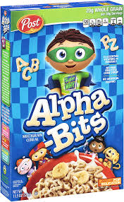 The cereals are made of letters from the alphabet. Alpha Bits Cereal Review Thanksgiving Activity And Snack Mom Spotted