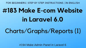 183 Make E Com Website In Laravel 6 Charts Graphs Reports I Line Chart Graph