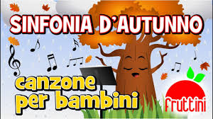 Canzoni inglese per bambini | easy english songs songs for kids. Canzoni Per Bambini Sinfonia D Autunno By Fruttini Youtube