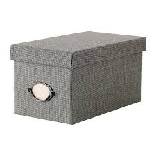 Kvarnvik Box With Lid Gray 12 X13 X11 Ikea Contemporary Storage Boxes Ikea Shopping