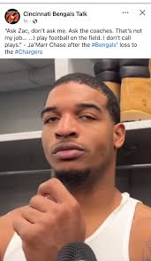 This reminds me of Marvin Lewis' last season with the Bengals. They cleaned  house and everything; now it's time to do the same again, keeping Jamar  Chase, Joe Burrow, and Trey Hendrickson. |