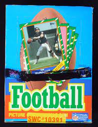 We did not find results for: Lot Detail 1986 Topps Football Unopened Wax Box