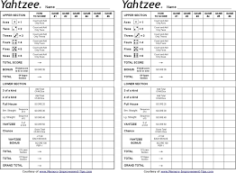 yahtzee score sheets yahtzee score sheets yahtzee scores