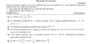 Concurs directori și directori adjuncți. Subiecte Bac Matematica 06 07 2016 Edu Ro Tehnologic Barem De Corectare Jitaruionelblog Pregatire Bac Si Evaluarea Nationala 2021 La Matematica Si Alte Materii Materiale Lectii Formule Exercitii Rezolvate Matematica Gimnaziu Si Liceu