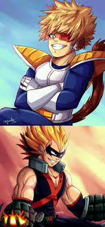 Vegeta And Bakugo Crossover Anime Crossover Anime Anime Artwork