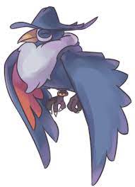 Dongkarasu Honchkrow Commission Bird Pokemon Pokemon Pose Reference Pokemon