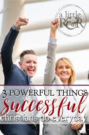 3 Powerful Things Successful Christians Do Everyday Bible Meditations Biblical Encouragement Womens Bible Study