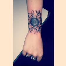 Colorful Sunflower Wrist Tattoos For Women Wrist Tattoos For Women Tattoos Hand Tattoos