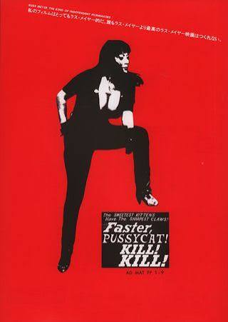 Faster, Pussycat! Kill! Kill! Original R2000s Japanese B5 Chirashi Handbill