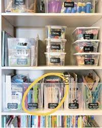 34 Ideas Kids Room Organization Ideas Clutter Art Supplies Art Clutter Ideas Kids Organizati In 2020 Craft Closet Organization Kids Room Organization Craft Room