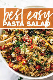 The Best Easy Italian Pasta Salad Pinch Of Yum Recipe Easy Italian Pasta Salad Pasta Salad Italian Pasta Salad