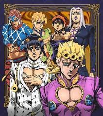 Jojo No Kimyou Na Bouken Ougon No Kaze Jojo Anime Jojo Kimyou Na Bouken