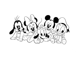 Mickey Mouse Bebe Para Colorear E Imprimir Descarga estos dibujos de minnie para colorear ➤ listos para imprimir de forma gratuita ✅ entra aquí y pinta todos los que quieras. mickey mouse bebe para colorear e imprimir