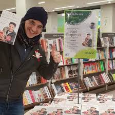 I set up my book signing with the oven pizza co. Facebook