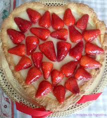 1/2 cucchiaino di lievito vanigliato per dolci Crostata Con Crema Di Ricotta E Fragole