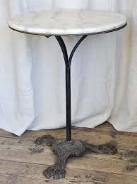 Antique Round Marble Claw Foot Bistro Table Marble Bistro Table Bistro Table Marble Side Table Round