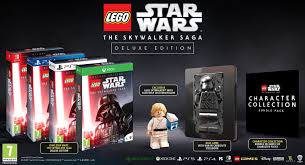 There are 500 characters in lego star wars: Game Exclusive Lego Star Wars The Skywalker Saga Carbonite Edition Fantha Tracks