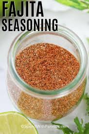 What to serve fajita seasoning on: Easy Homemade Fajita Seasoning Spend With Pennies