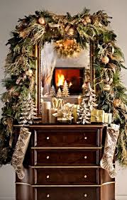 With Opulent Accents Of Gold Copper And Bronze Our Exclusive Mixed Metals Pre Decorated Greenery Glows With Art Deco Glamour Natal Grinalda