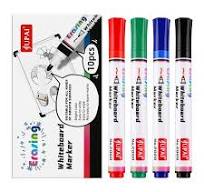 Whiteboard Markers Pens To Write On Glass Temporary Foska Whiteboard Marker  Pen Fine Tip Dry Erase Colors White