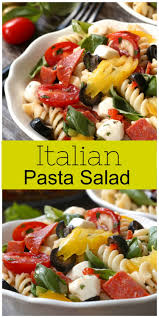 Best Italian Pasta Salad Recipe Pasta Salad Italian Best Pasta Recipes Pasta Salad Recipes