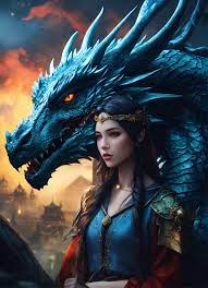 Lexica - Beautiful girl and handsome man in dragon academy, mystic, dark  fantasy, realistic photo, high detail, digital painting, cinematic,  stunning...