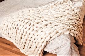 In this video i'm using lion brand yooge yarn that you can find for sale on the lion brand site here. Knit Giant Chunky Blanket Marine Mills Folk School