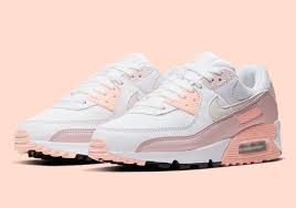 Nike Air Max 90 White Coral Ct1030 101 Sneakernews Com Nike Air Max 90 White Nike Air Shoes Nike Air Max