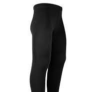 Solid | Black Cotton Tights