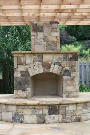 Outdoor fire pit with chimney. Pin By Mandi Moore On Dreamscape Backyard Fireplace Outdoor Stone Fireplaces Outdoor Fireplace