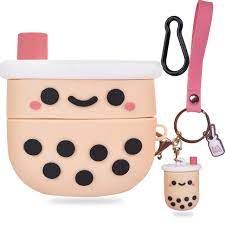 Amazon.com: AirPod Pro Case Cute Cover with Boba Keychain,Pink Boba Tea  AirPods Pro Cases Cute AirPods Pro Case Silicone Protective Compatible with  AirPods Pro for Girls Women : Electronics