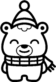 Dibujos De Navidad Kawaii Para Colorear
