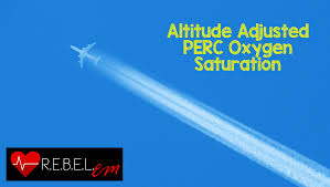 Altitude Adjusted Perc Oxygen Saturation Rebel Em