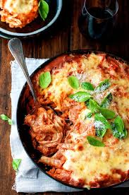 Creamy Tomato Pasta Bake With Chicken One Pot Recipe Recipetin Eats Creamy Tomato Pasta Tomato Pasta Bake