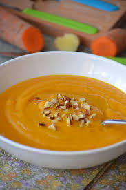 Soupe De Carottes Patate Douce Et Gingembre Au Lait De Coco Soupe De Carotte Patate Douce Cuisine Et Boissons