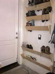 Organize accessories with shower curtain hooks. Storage Ideas Diy Shoe Rack For Small Space Novocom Top