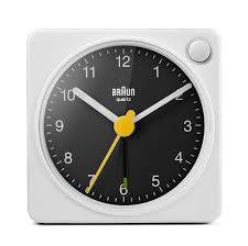 Braun classic analogue alarm clock with snooze and continuous backlight, quiet quartz movement, crescendo beep alarm in black, model bc22b. Braun Classic Travel Analogue Alarm Clock With Snooze And Light Compact Size Quiet Quartz Movement Crescendo Beep Buy Online In Japan At Desertcart Jp Productid 210604636