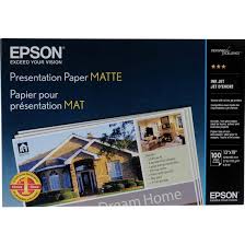 The versatile matte enhanced media has a luxurious weight and feel that gives your output a sturdy. Epson Matte A3 13x19 Presentation Photo Paper 100 Sheets