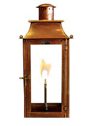In fact, we don't just create it through design recommendations, we actually build it. Copper Gas Electric Lanterns Flambeaux Lighting New Orleans