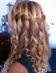Cute Curly Hairstyles Hair Styles Curly Prom Hair Braids For Long Hair