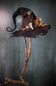 Hand Felted Witch Hat By Lalabug Designs Felt Witch Hat Felt Witch Witch Hat