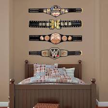 Wwe Title Belts Collection Wwe Wrestling Wwe Bedroom Wwe Bedroom Decor Big Boy Bedrooms