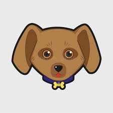 Jack Il Cane Faccia Di Cane Da Cartone Illustrazione Vettoriale