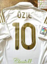 New arrival real madrid retro jersey. Official Adidas Real Madrid Home Football Shirt From The 2011 12 Season Complete With Ozil 10 On The Back Of The Jersey An Football Shirts Real Madrid Madrid