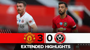 It took man united until november 21 to win their first home league match this season but since then they have won four and drawn one of their subsequent sheffield united are missing sander berge, ben osborn, jack robinson and oliver mcburnie, while lys mousset is rated as 50/50 for the clash. Manchester United 3 0 Sheffield United Premier League Highlights Youtube