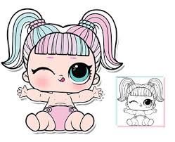 Printable baby doll lol surprise dollz coloring page. Lol Doll Unicorn Baby Cheap Online