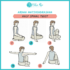 The Half Spinal Twist Ardha Matsyendrasana How To Do Yoga Health And Wellness Coach Wellness Coach