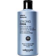 Hi, hier ist mimi, ich war mal wieder bei dm und hab viele neue produkte geshoppt: Strong Chia Volume Shampoo By Udo Walz Parfumdreams