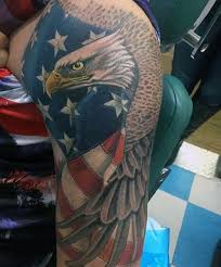 American Flag Eagle Tattoo Black And White Top 53 American Flag Tattoo Ideas 2020 Inspiration Guide Flag Tattoo American Flag Tattoo Tattoos For Guys